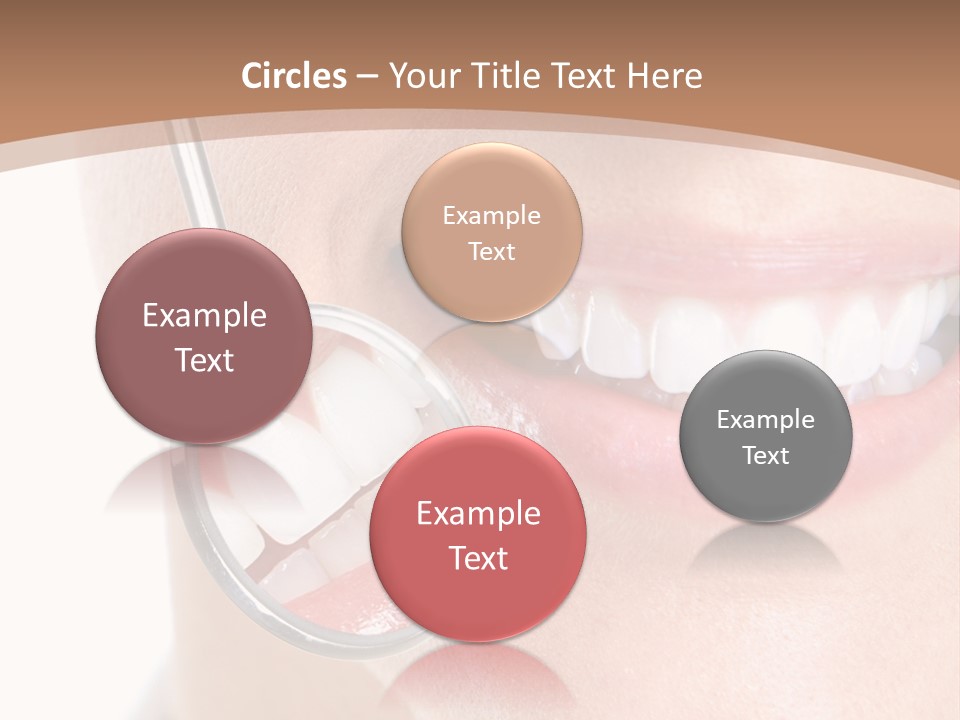 Person Mirror Healthy PowerPoint Template