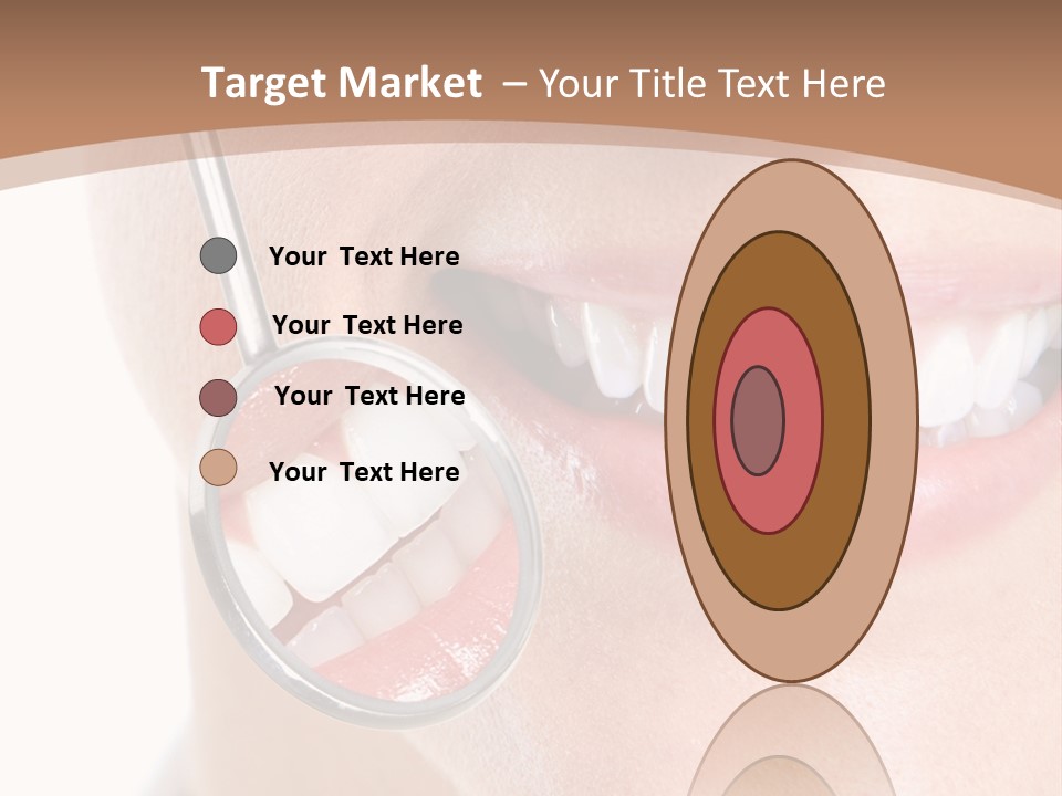 Person Mirror Healthy PowerPoint Template