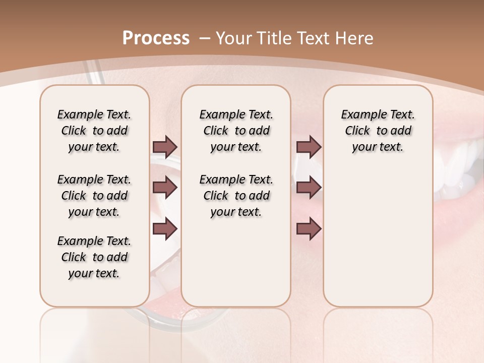Person Mirror Healthy PowerPoint Template