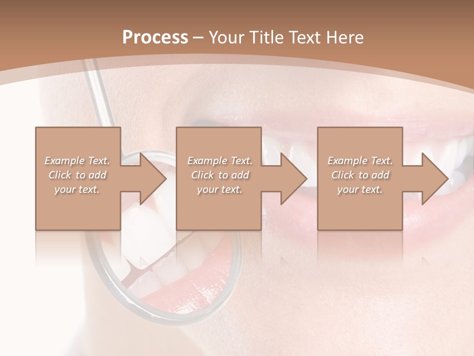 Person Mirror Healthy PowerPoint Template