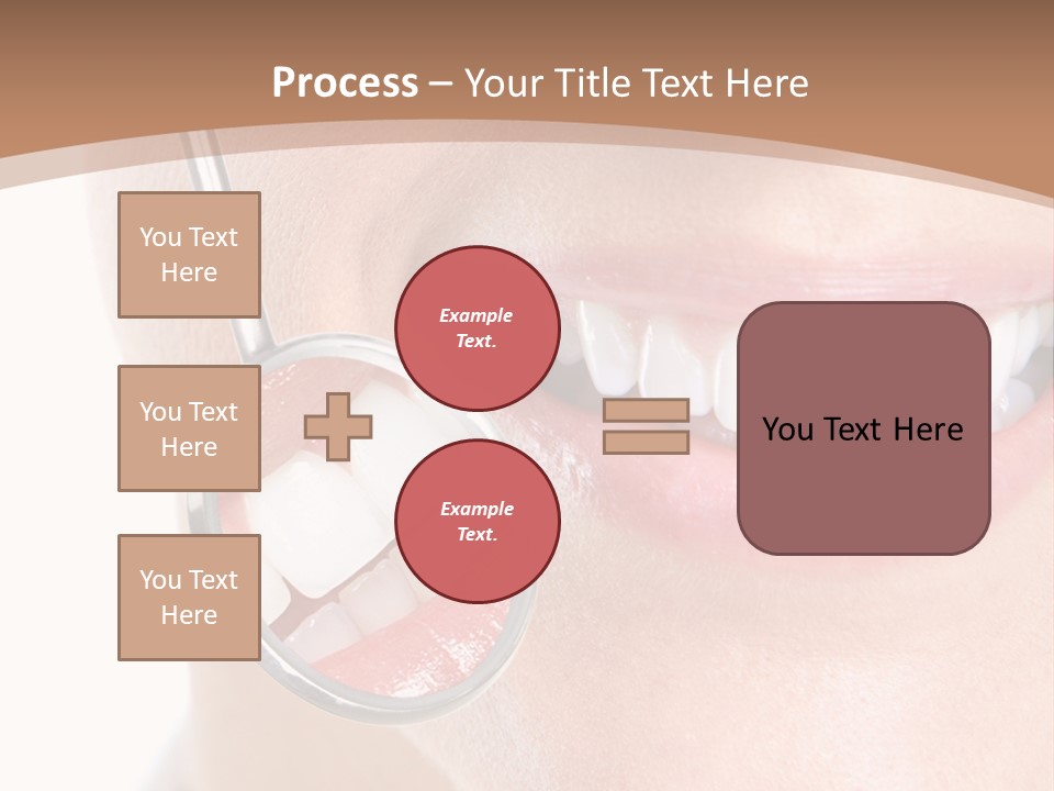 Person Mirror Healthy PowerPoint Template
