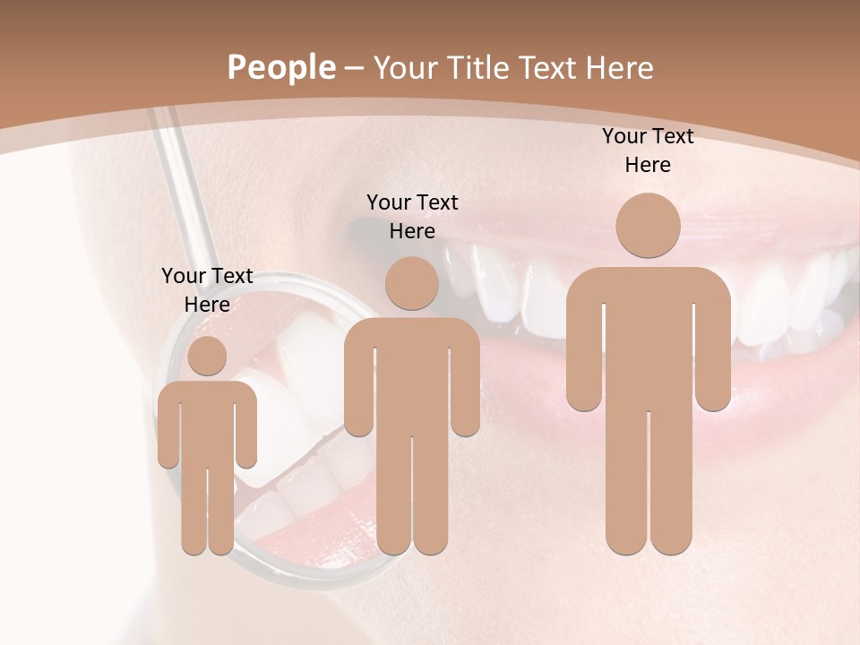 Person Mirror Healthy PowerPoint Template