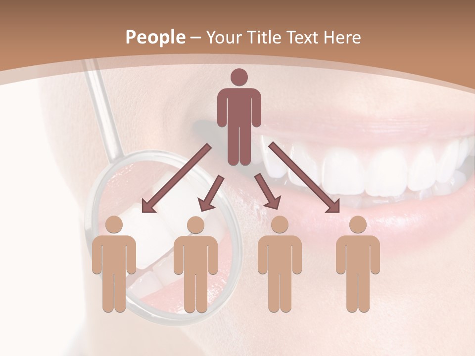 Person Mirror Healthy PowerPoint Template