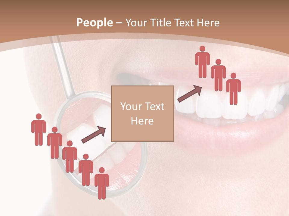 Person Mirror Healthy PowerPoint Template