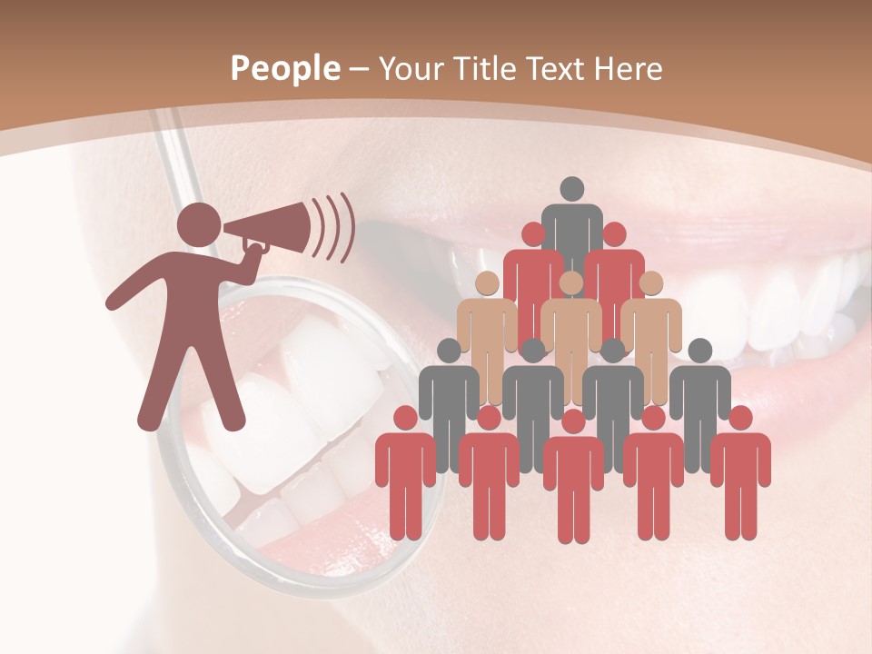 Person Mirror Healthy PowerPoint Template