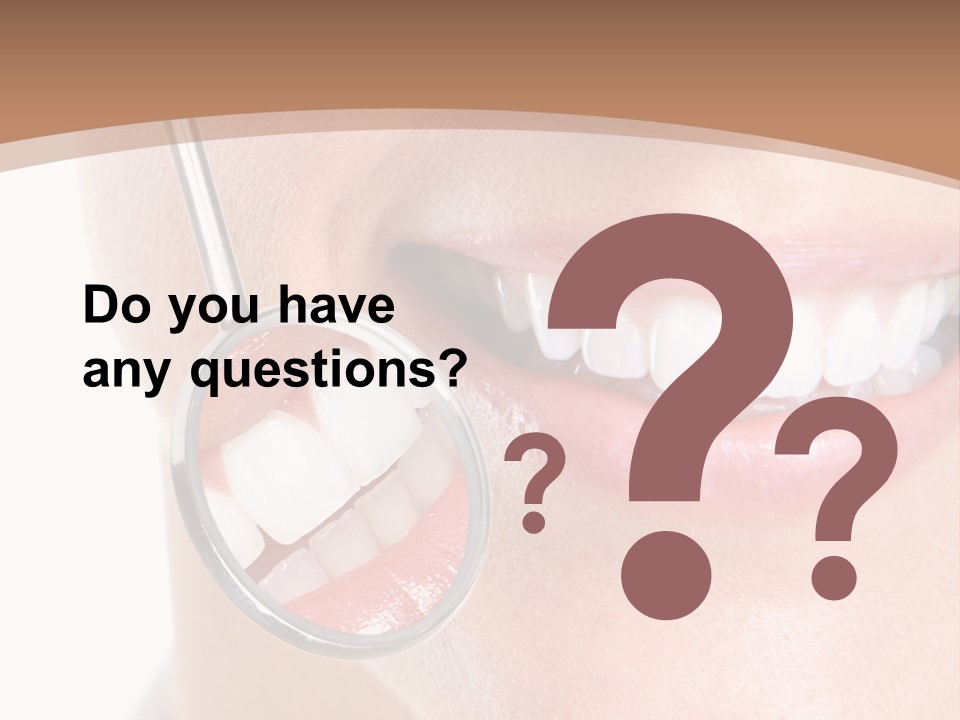 Person Mirror Healthy PowerPoint Template