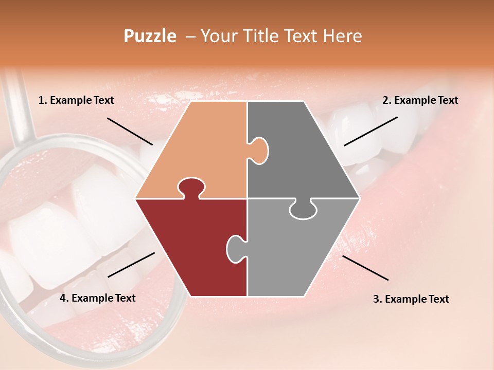 Woman Lady Dentist PowerPoint Template