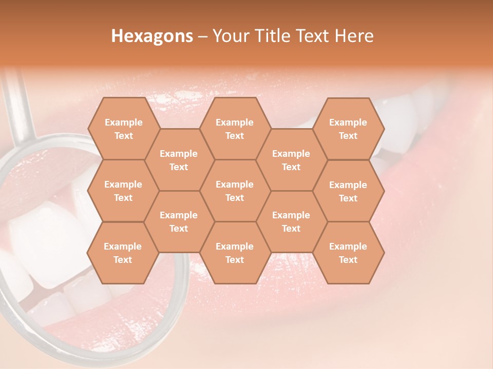 Woman Lady Dentist PowerPoint Template