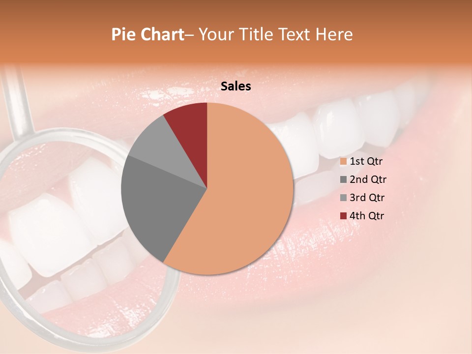Woman Lady Dentist PowerPoint Template