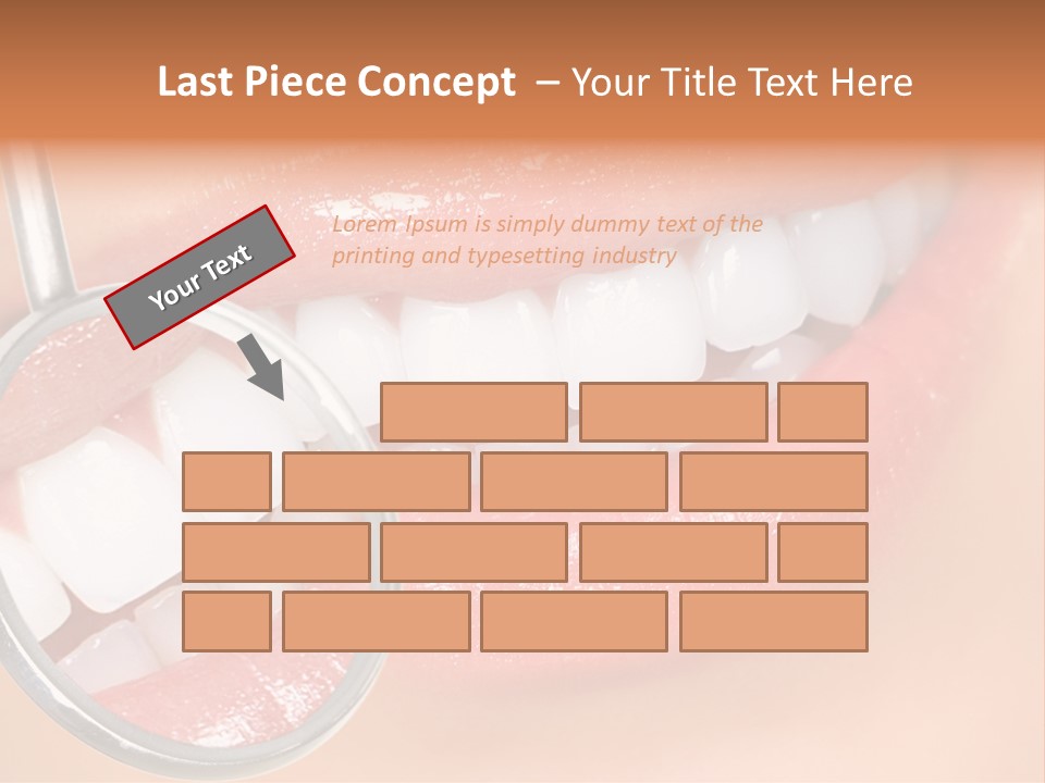 Woman Lady Dentist PowerPoint Template