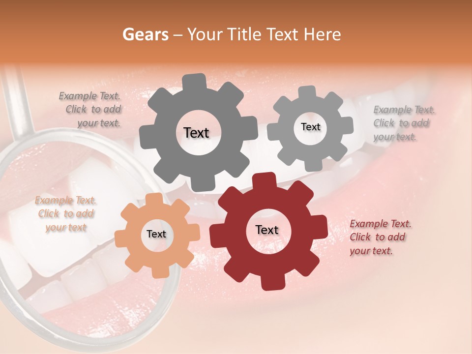 Woman Lady Dentist PowerPoint Template