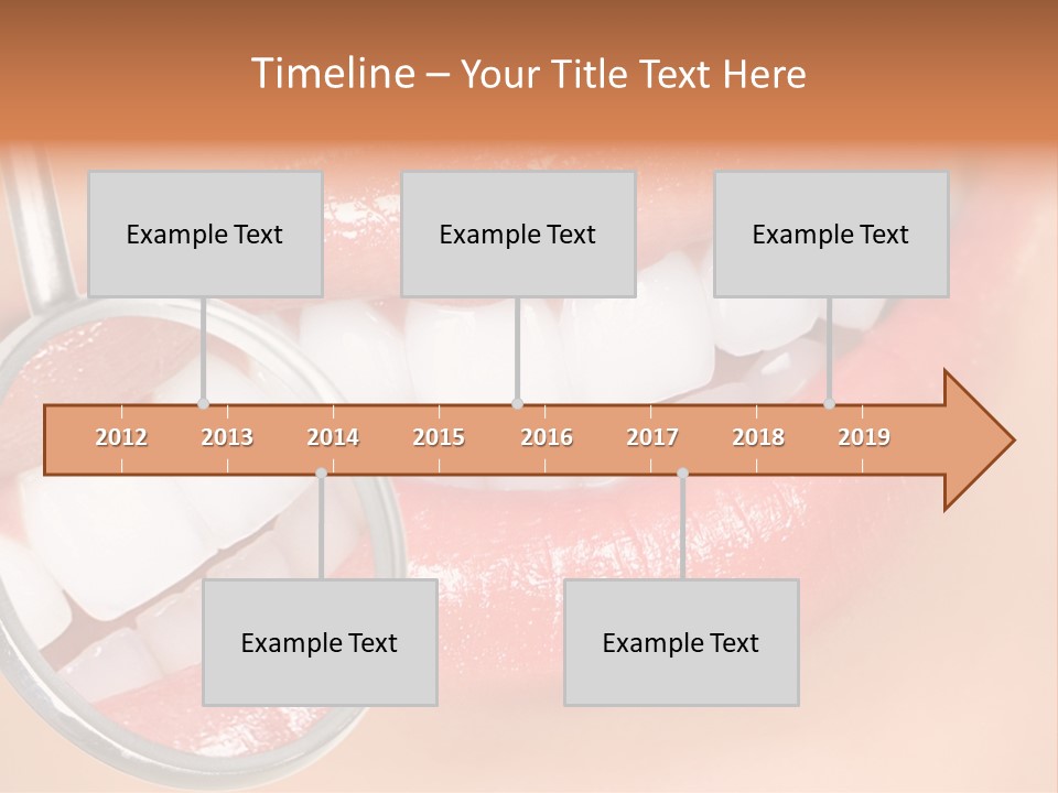 Woman Lady Dentist PowerPoint Template