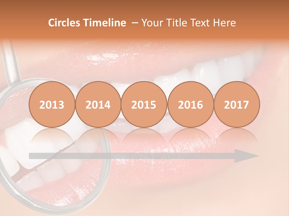 Woman Lady Dentist PowerPoint Template