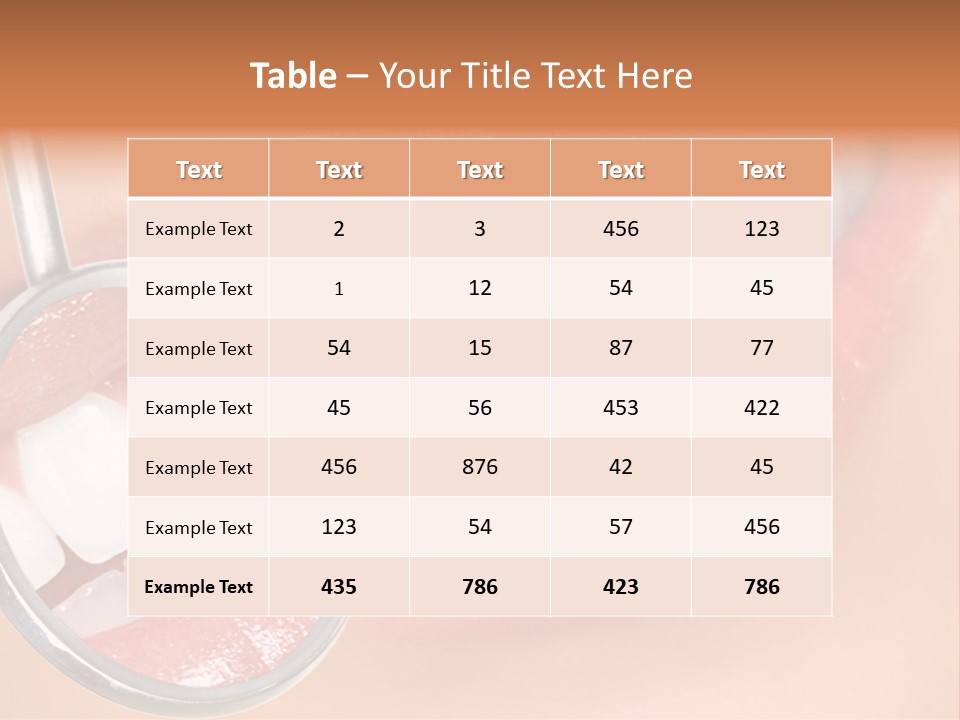 Woman Lady Dentist PowerPoint Template