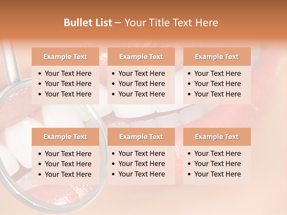 Woman Lady Dentist PowerPoint Template