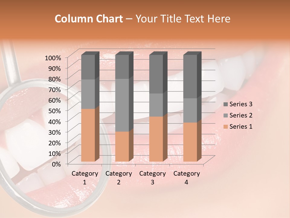 Woman Lady Dentist PowerPoint Template