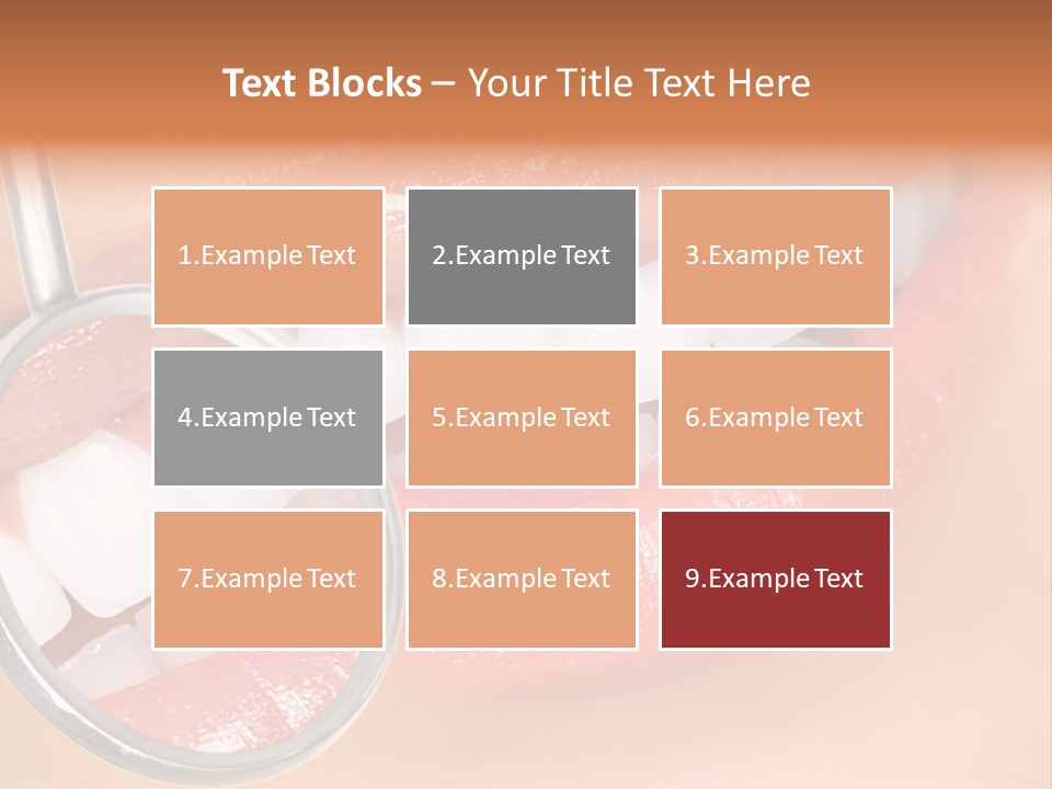 Woman Lady Dentist PowerPoint Template