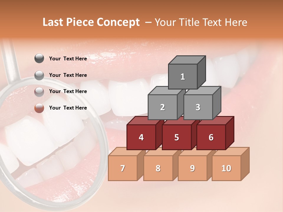 Woman Lady Dentist PowerPoint Template