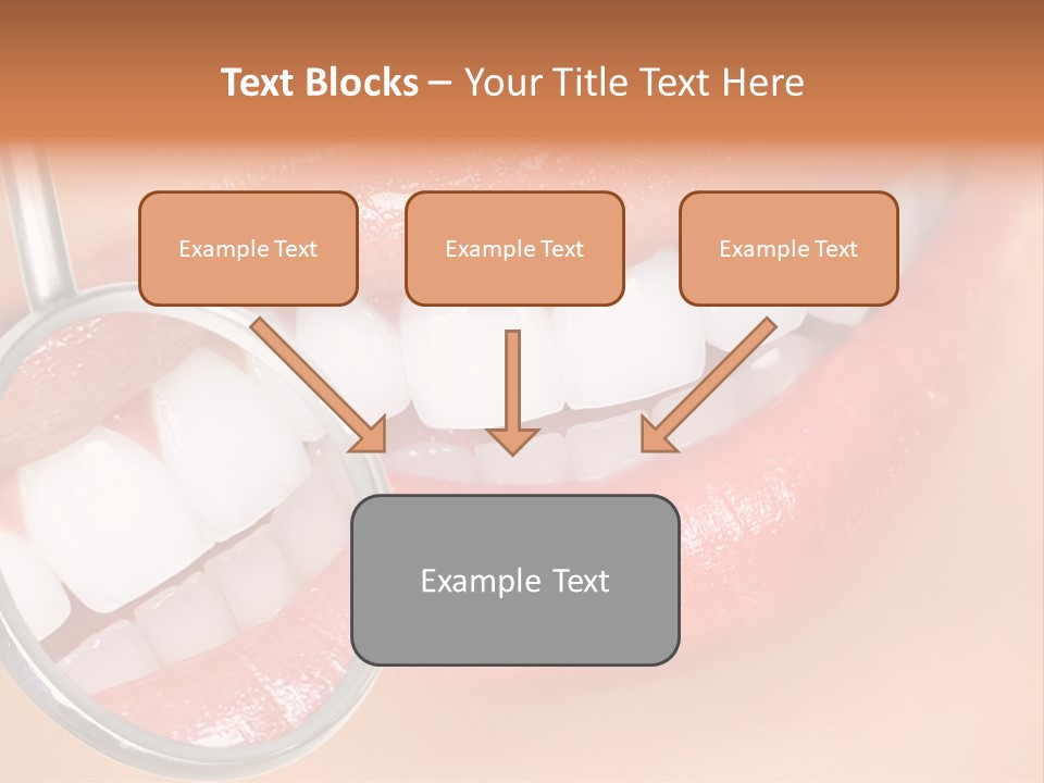 Woman Lady Dentist PowerPoint Template