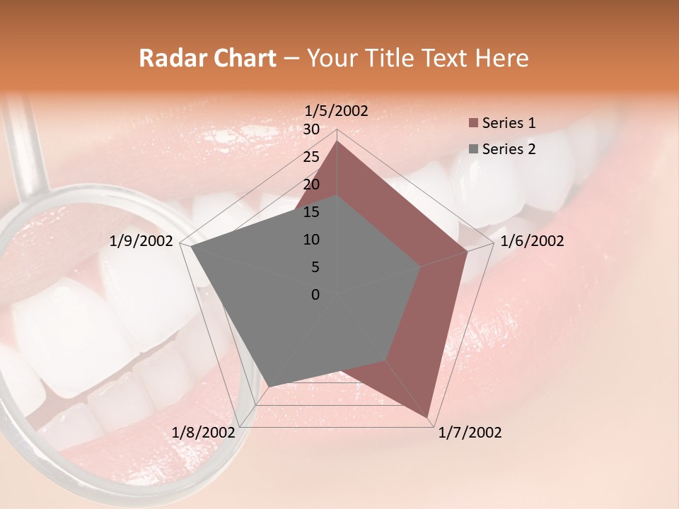 Woman Lady Dentist PowerPoint Template
