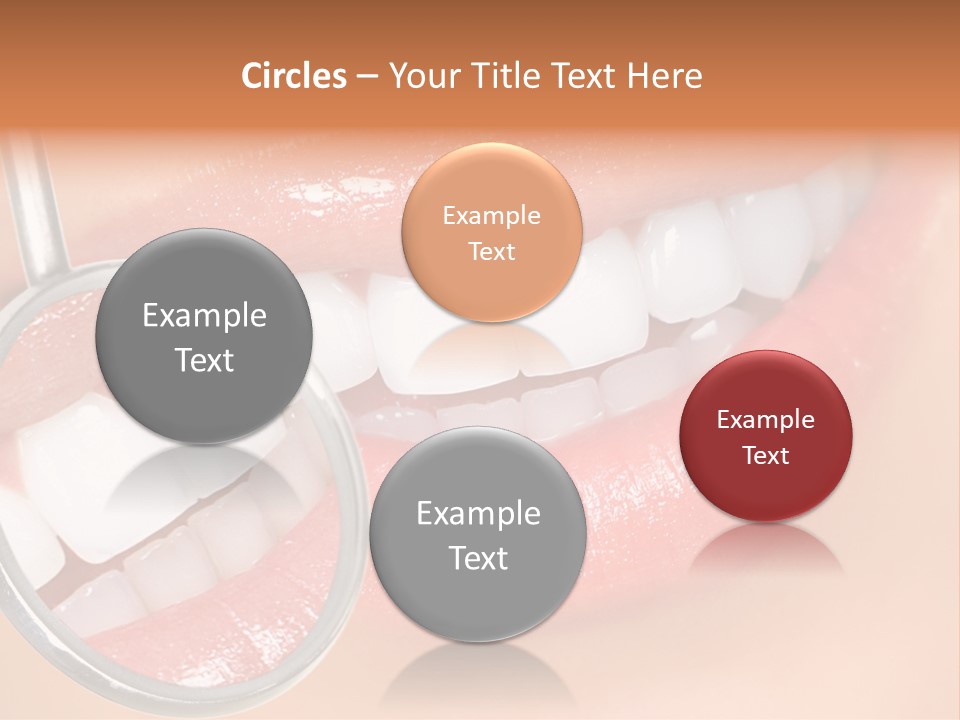 Woman Lady Dentist PowerPoint Template