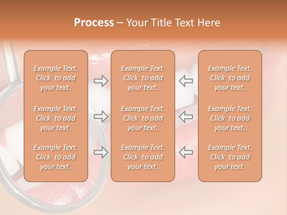 Woman Lady Dentist PowerPoint Template