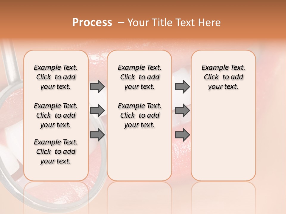 Woman Lady Dentist PowerPoint Template