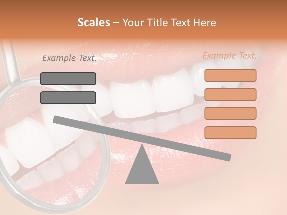 Woman Lady Dentist PowerPoint Template