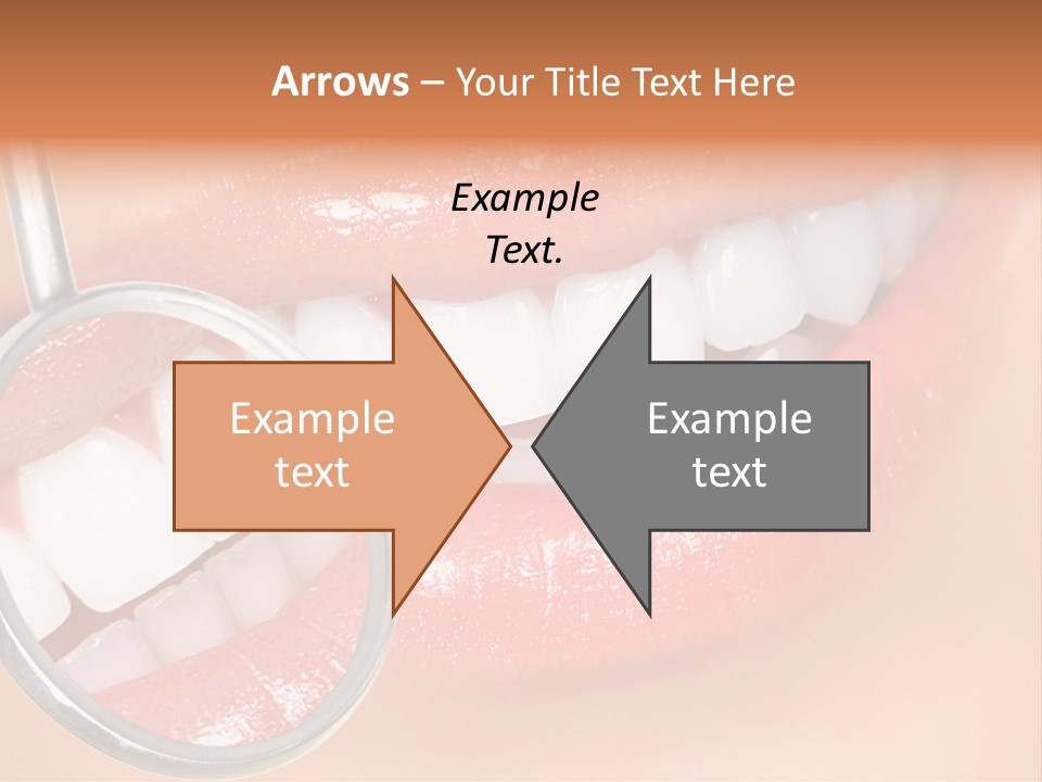 Woman Lady Dentist PowerPoint Template