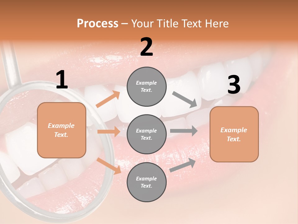 Woman Lady Dentist PowerPoint Template