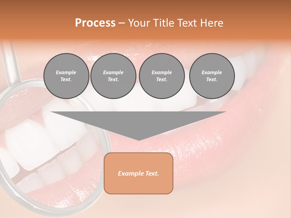 Woman Lady Dentist PowerPoint Template