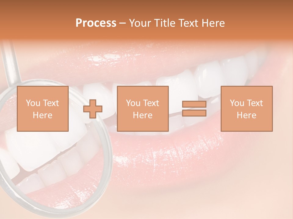 Woman Lady Dentist PowerPoint Template