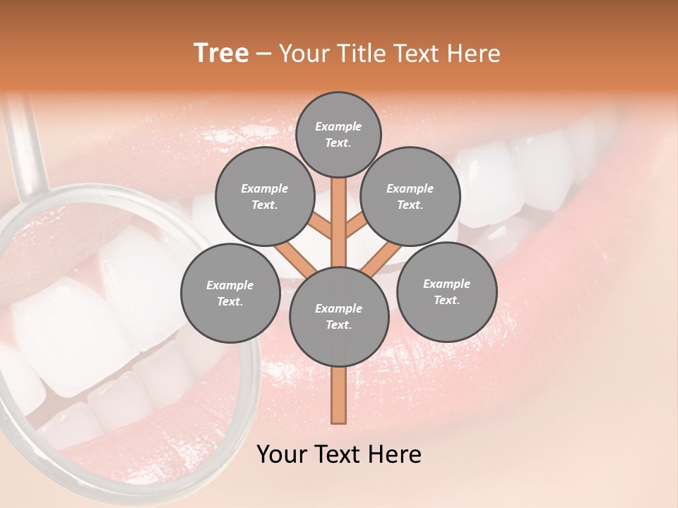 Woman Lady Dentist PowerPoint Template