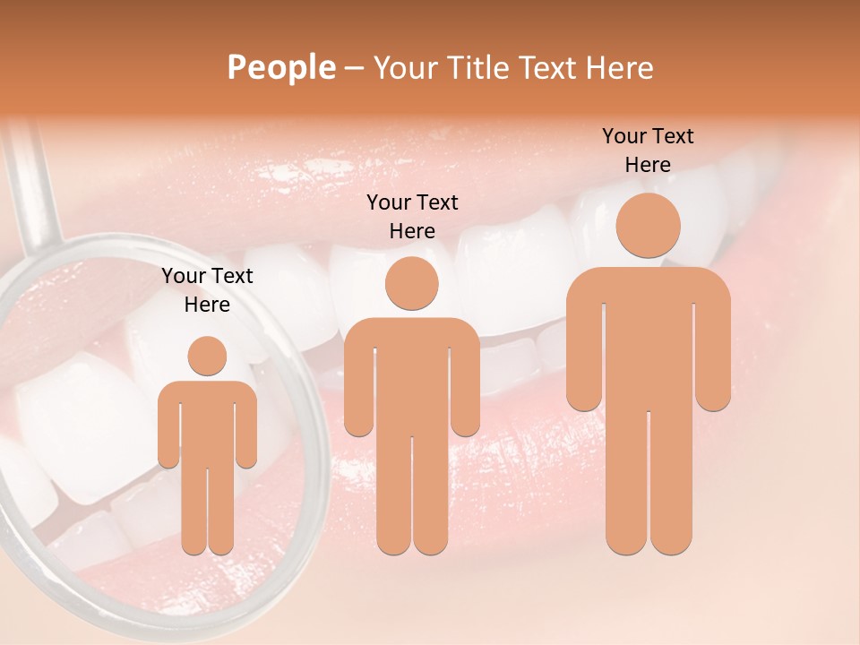 Woman Lady Dentist PowerPoint Template