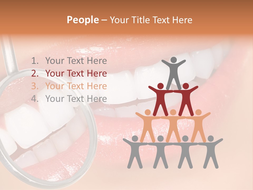 Woman Lady Dentist PowerPoint Template