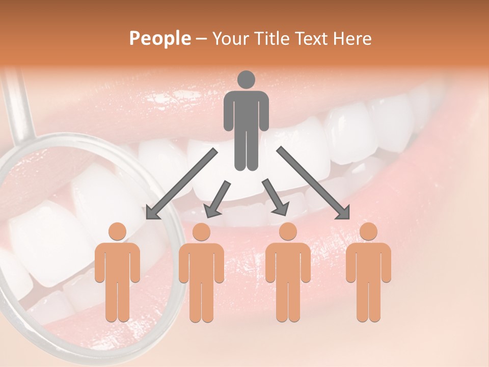 Woman Lady Dentist PowerPoint Template