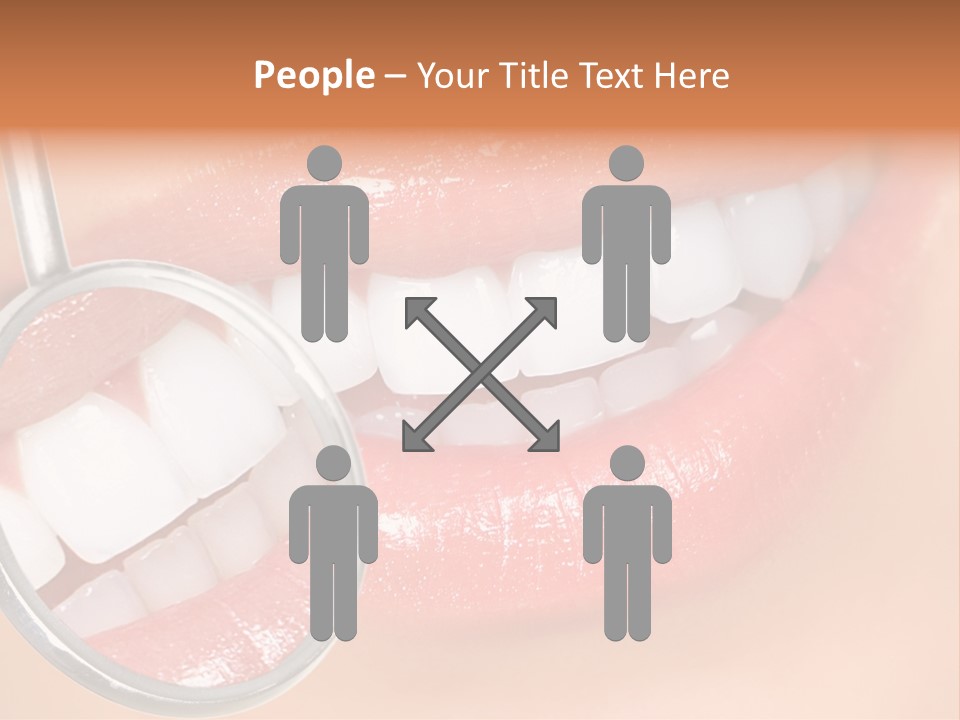 Woman Lady Dentist PowerPoint Template