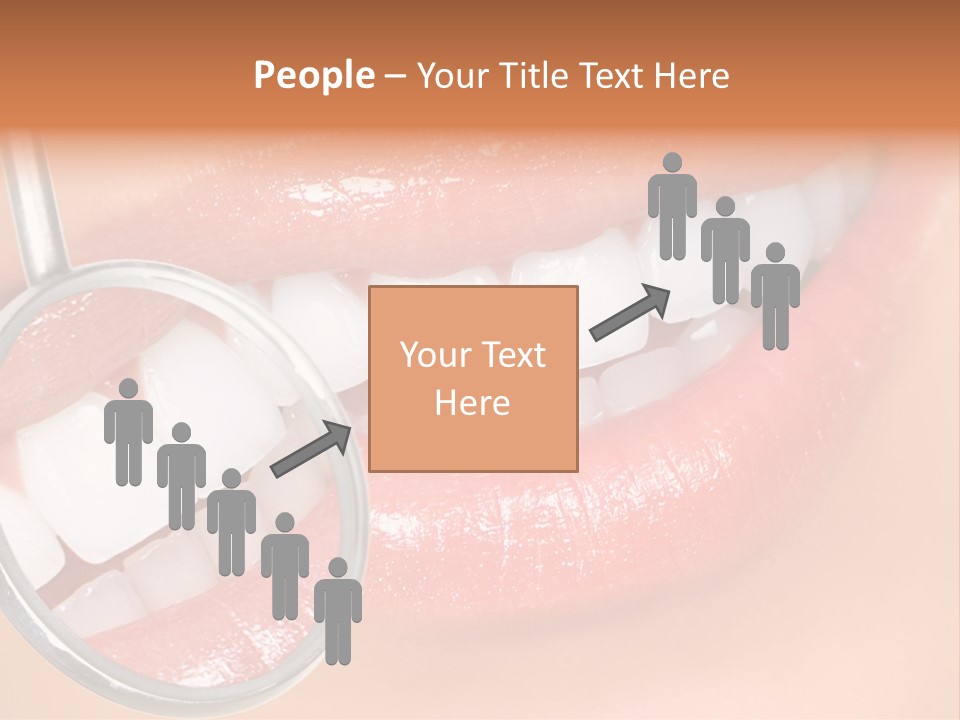 Woman Lady Dentist PowerPoint Template