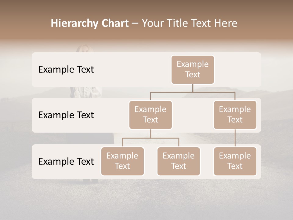 Tourism Landscaped Blonde PowerPoint Template