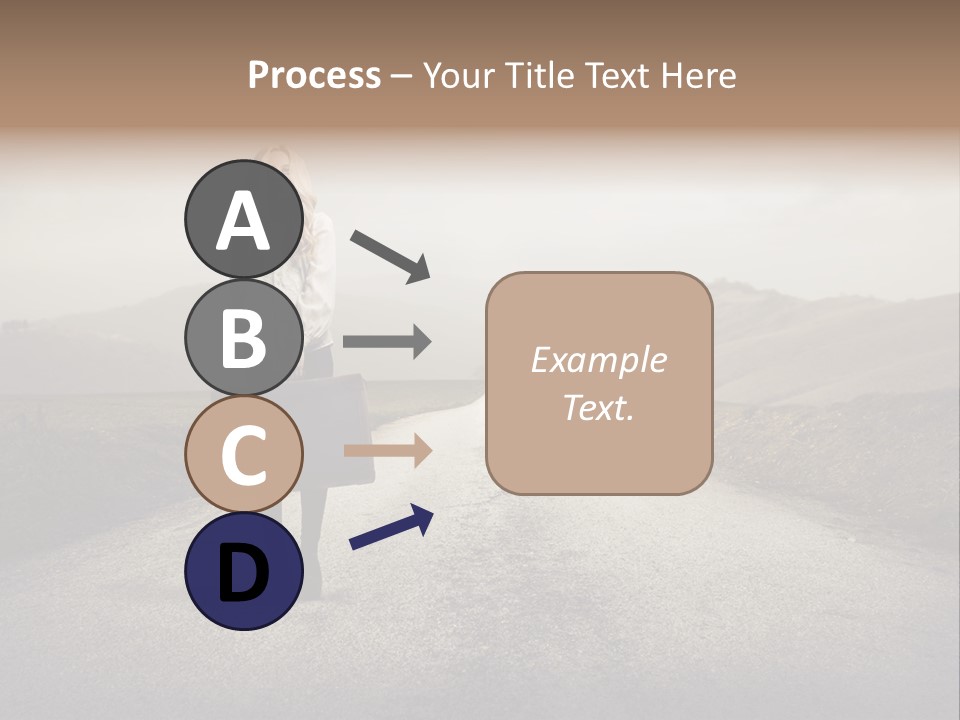 Tourism Landscaped Blonde PowerPoint Template