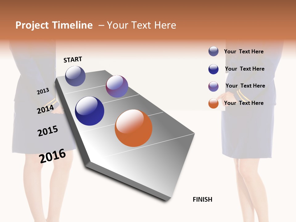 Blank Trip Smile PowerPoint Template