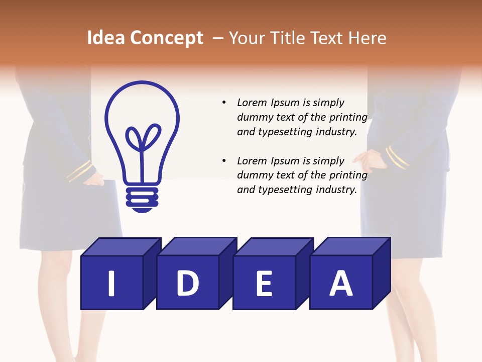 Blank Trip Smile PowerPoint Template