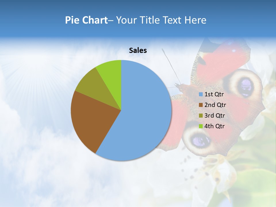 Sky Natural Background Funny Animals PowerPoint Template