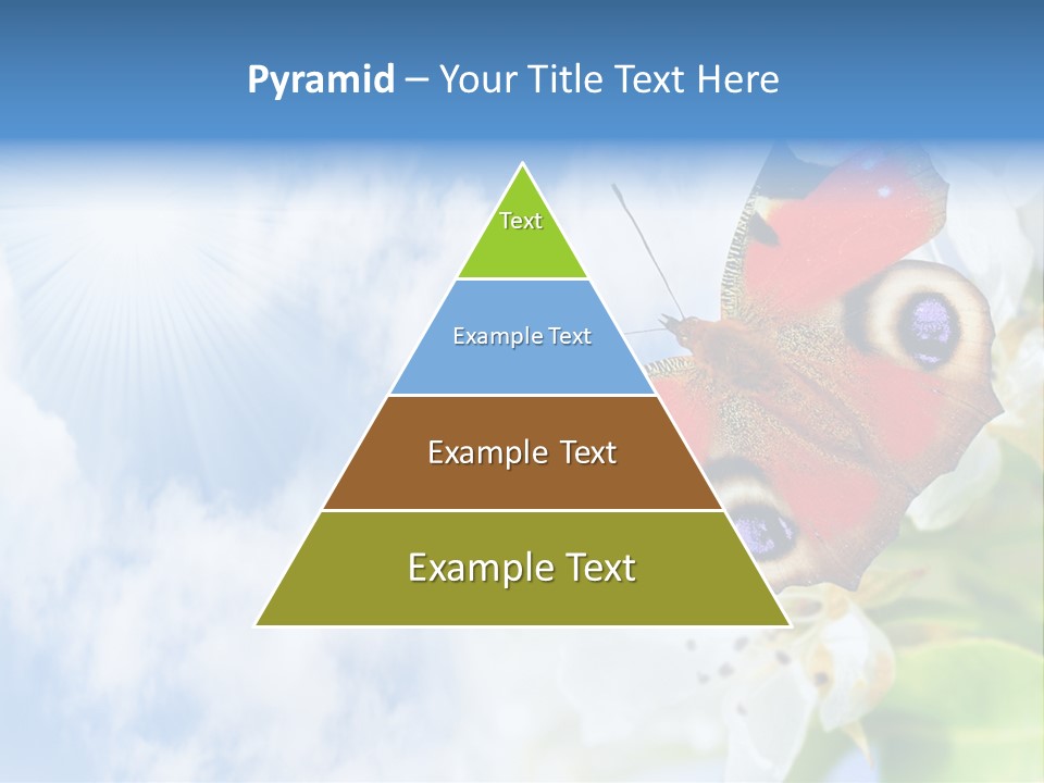 Sky Natural Background Funny Animals PowerPoint Template