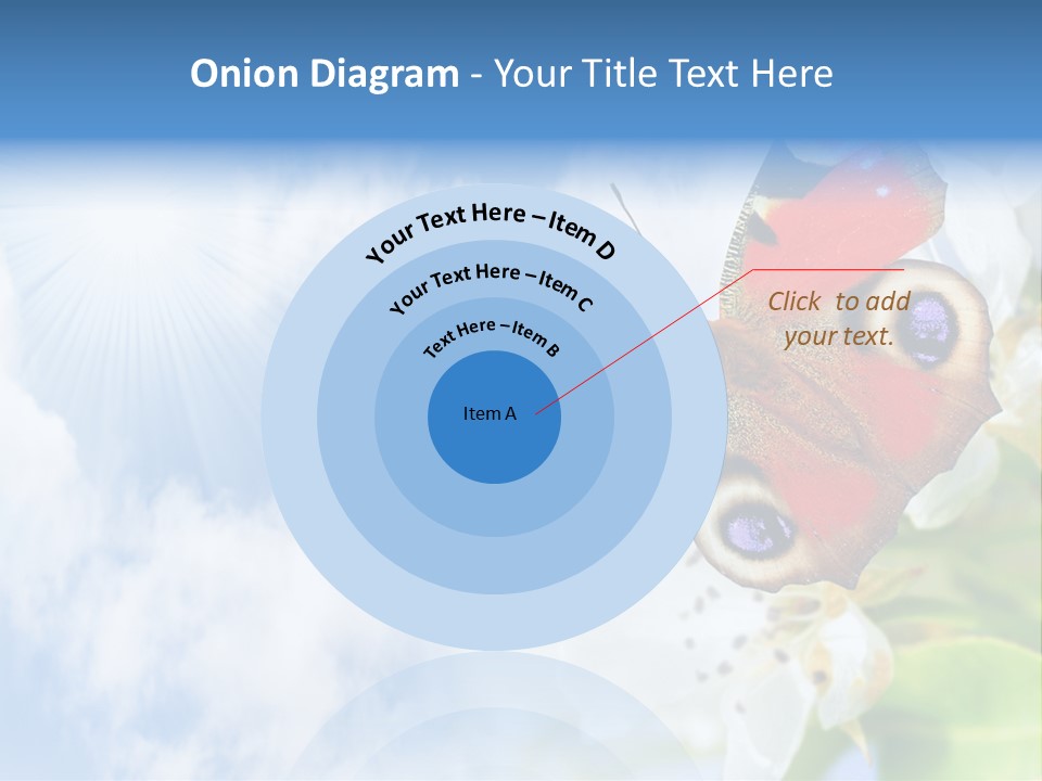 Sky Natural Background Funny Animals PowerPoint Template