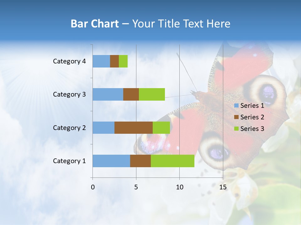 Sky Natural Background Funny Animals PowerPoint Template