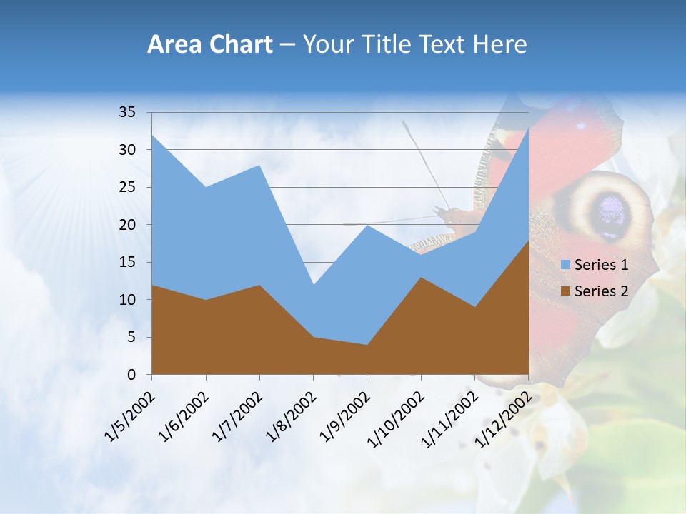 Sky Natural Background Funny Animals PowerPoint Template