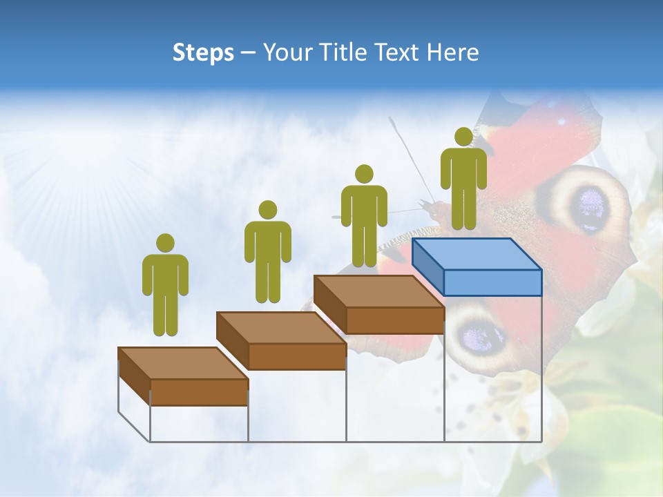 Sky Natural Background Funny Animals PowerPoint Template