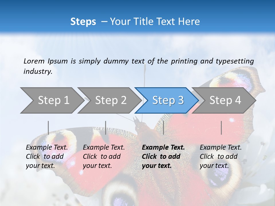 Garden Floral Environmental PowerPoint Template