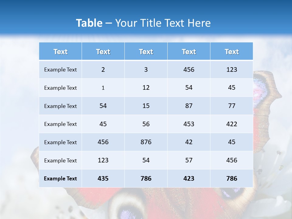 Garden Floral Environmental PowerPoint Template
